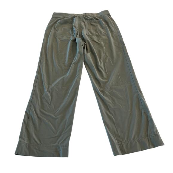 Athleta Tribeca Utility Crop Straight Pants Green Size‎ 6 - Picture 3 of 11